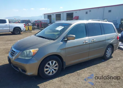 2010 Honda Odyssey Ex-L from USA, damaged, VIN 5FNRL3H79AB033390